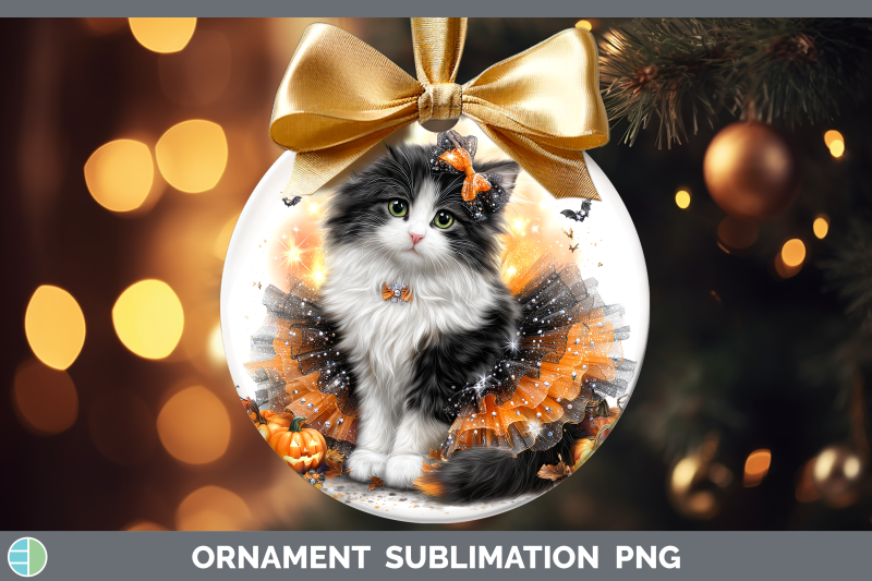 norwegian-forest-cat-ornament-cats-halloween-sublimation-bau