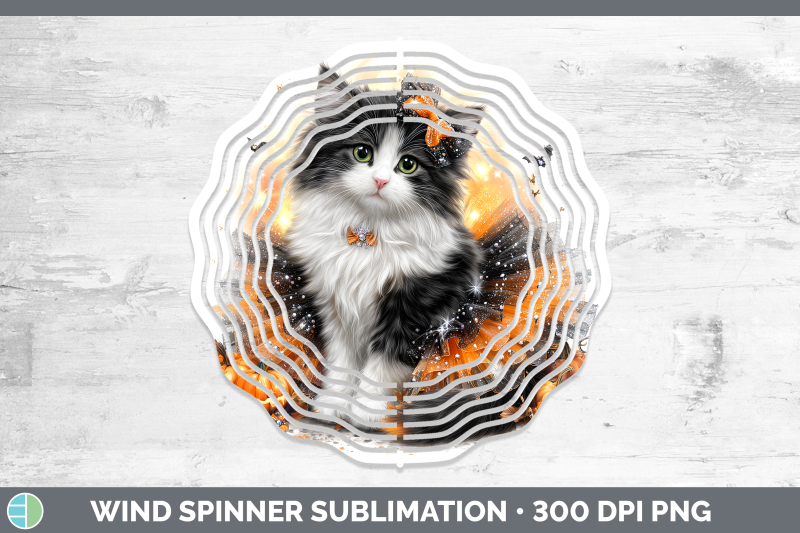 norwegian-forest-cat-wind-spinner-cats-halloween-sublimation