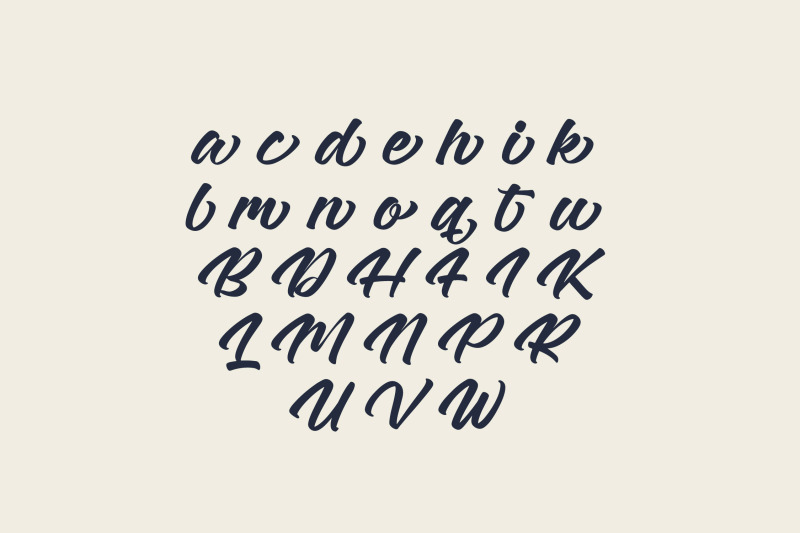 geralty-retturn-bold-handwritten-font-type
