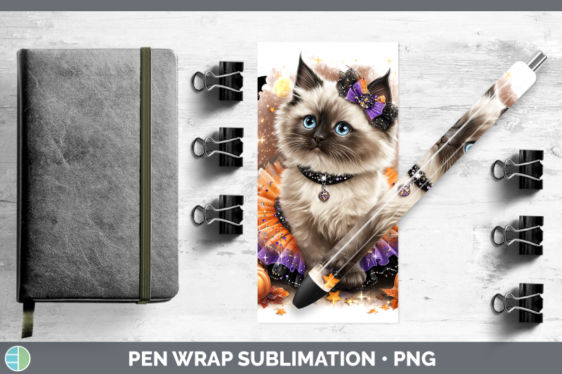 ragdoll-cat-pen-wrap-cats-halloween-sublimation-pen-designs