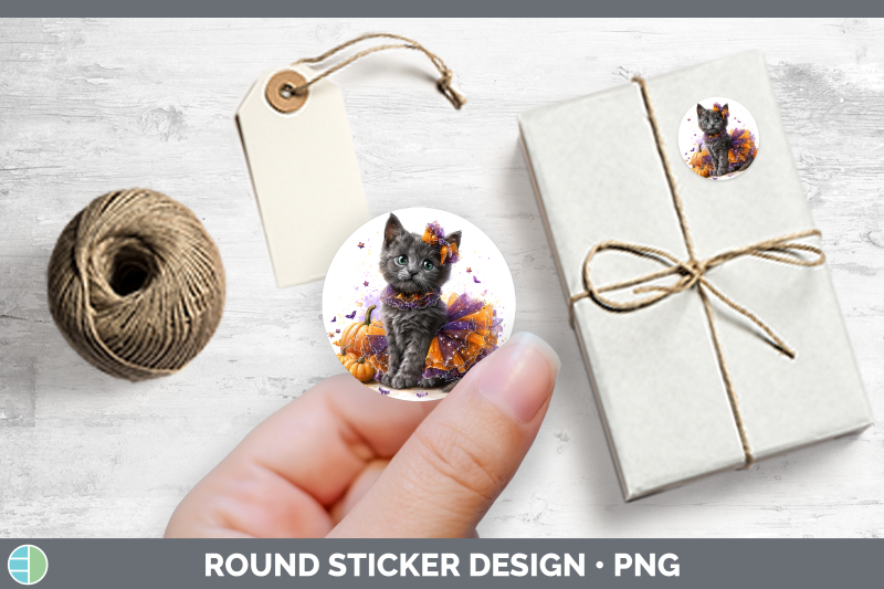 cats-halloween-russian-blue-cat-stickers-round-labels-desi