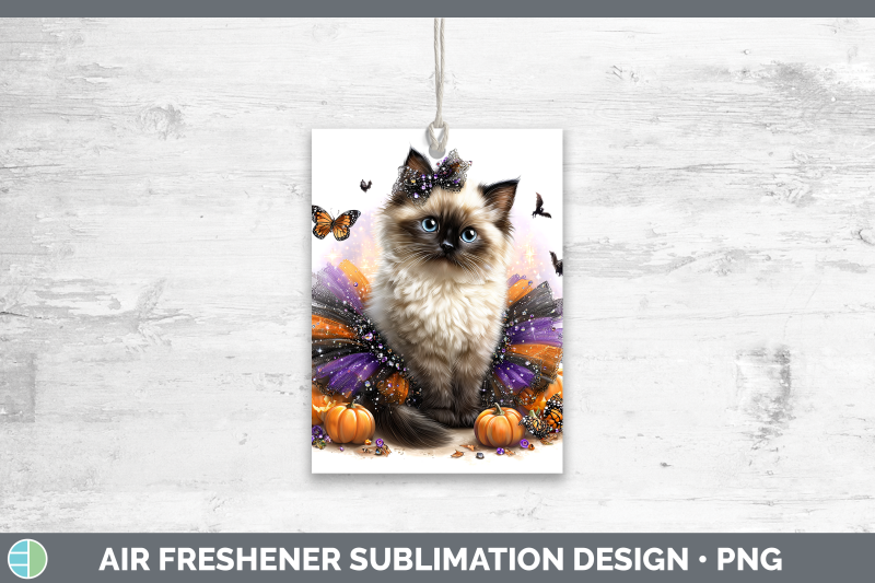 birman-cat-air-freshener-cats-halloween-sublimation-car-scen