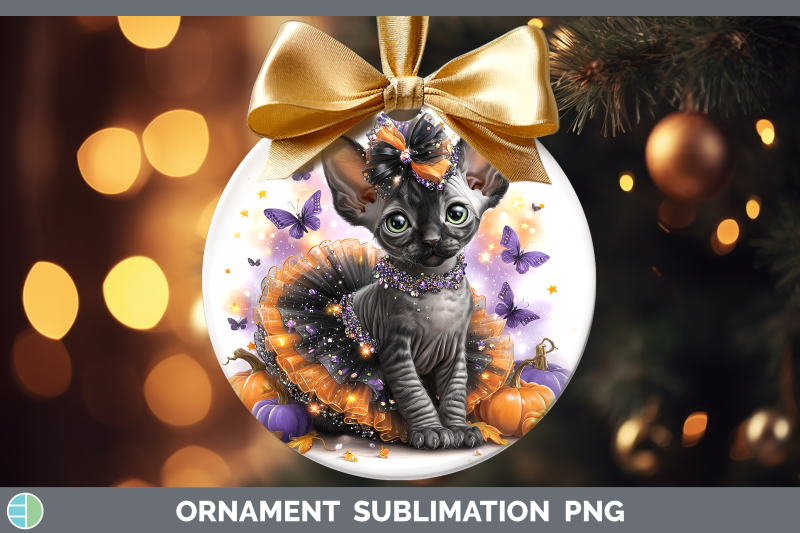 sphynx-cat-ornament-cats-halloween-sublimation-bauble-design