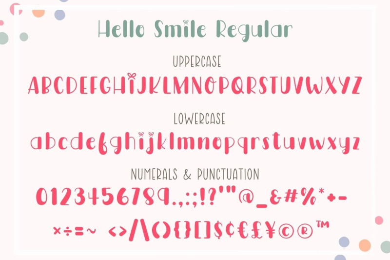 hello-smile-font