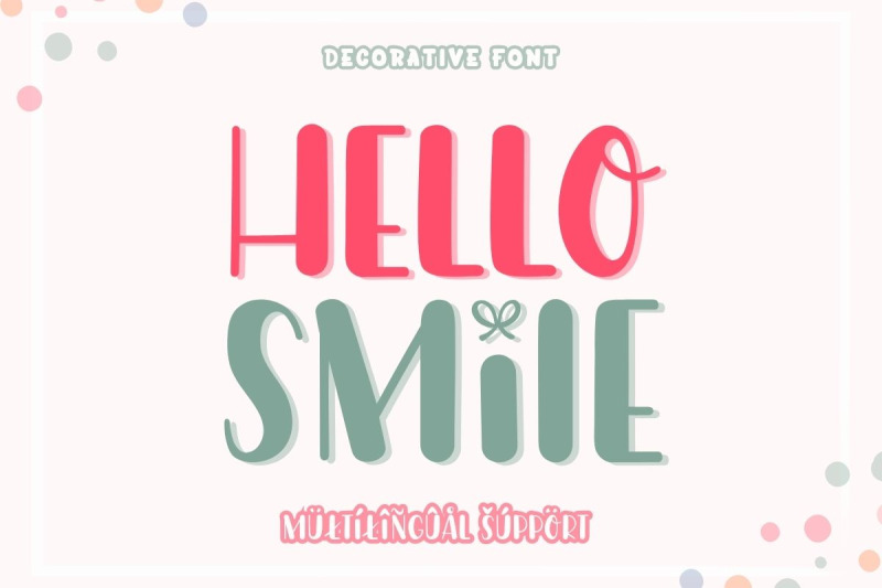 hello-smile-font