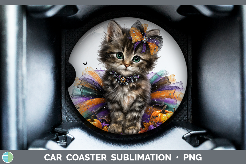 tabby-cat-car-coaster-cats-halloween-sublimation-drink-mat-d