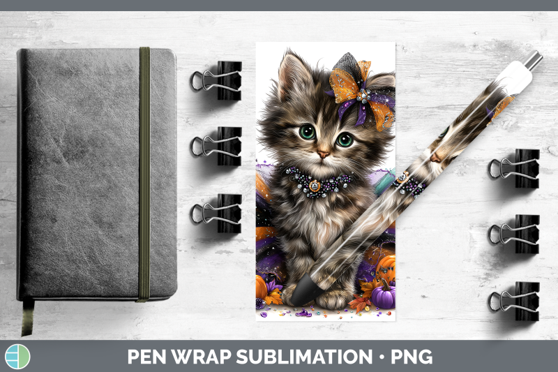 tabby-cat-pen-wrap-cats-halloween-sublimation-pen-designs