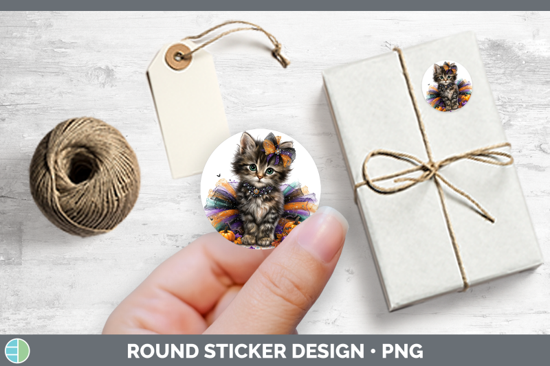 cats-halloween-tabby-cat-stickers-round-labels-designs