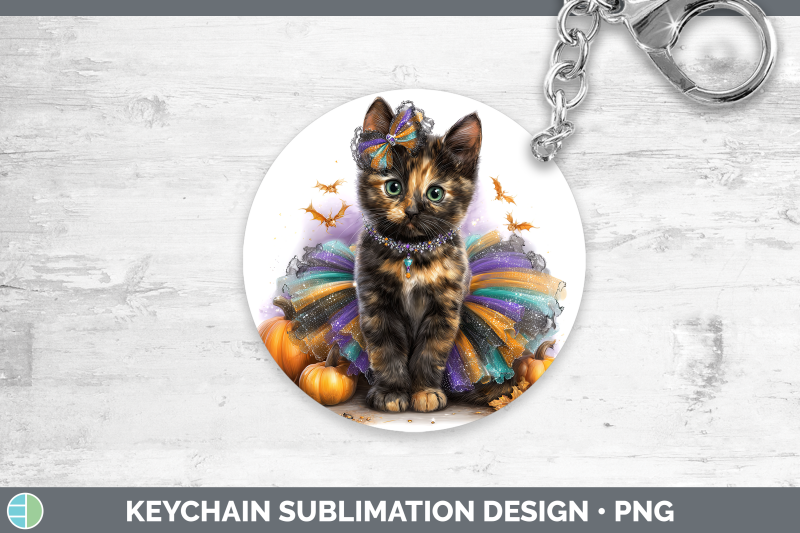 tortoiseshell-cat-keychain-cats-halloween-sublimation-keyrin