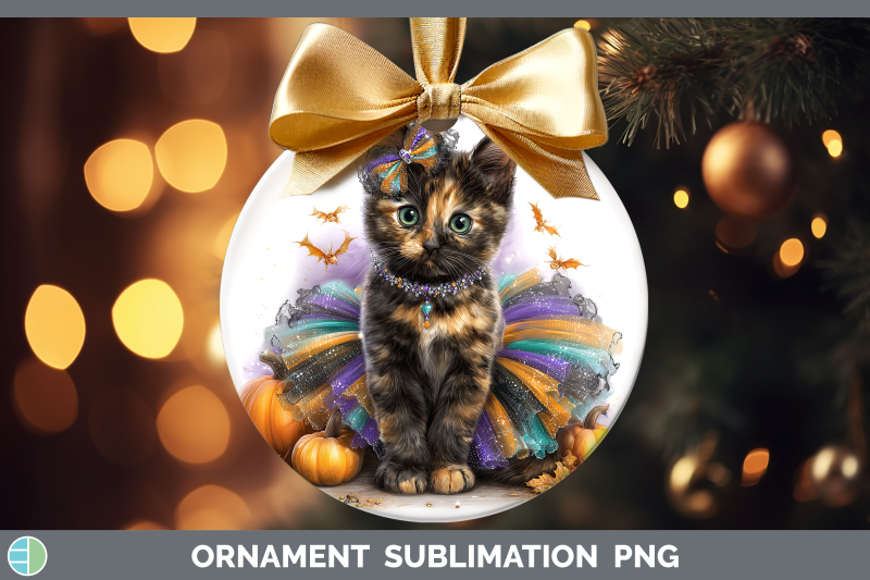 tortoiseshell-cat-ornament-cats-halloween-sublimation-bauble