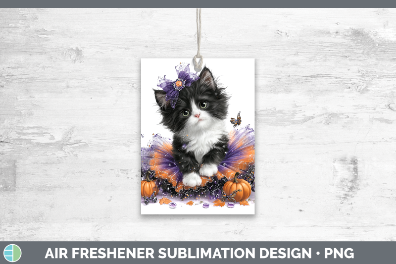 tuxedo-cat-air-freshener-cats-halloween-sublimation-car-scen