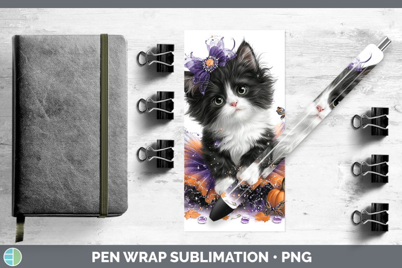 tuxedo-cat-pen-wrap-cats-halloween-sublimation-pen-designs