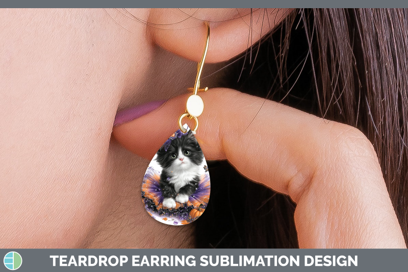 tuxedo-cat-teardrop-earrings-cats-halloween-sublimation-earr
