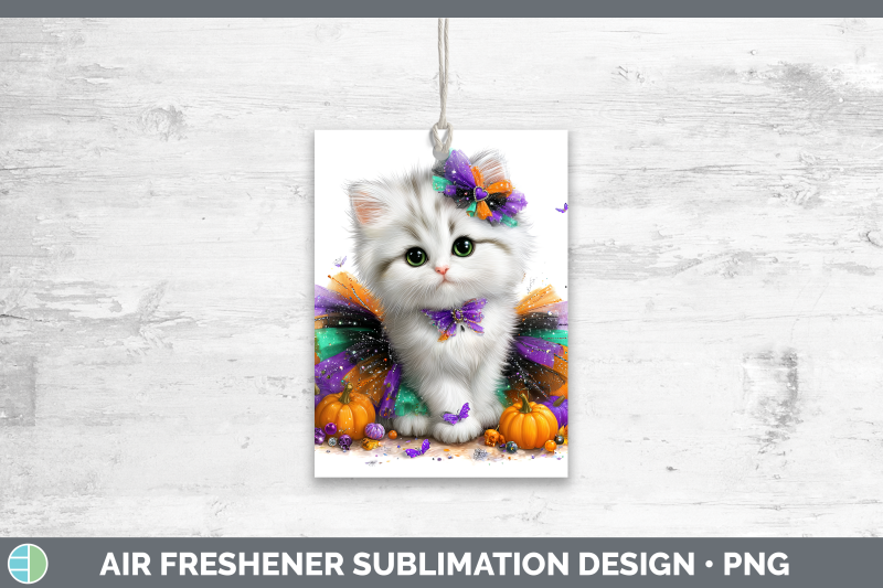 white-cat-air-freshener-cats-halloween-sublimation-car-scent