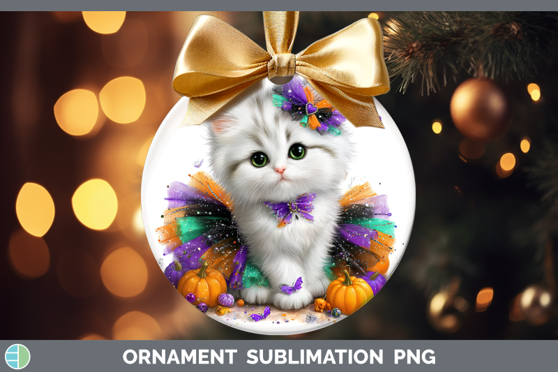 white-cat-ornament-cats-halloween-sublimation-bauble-designs