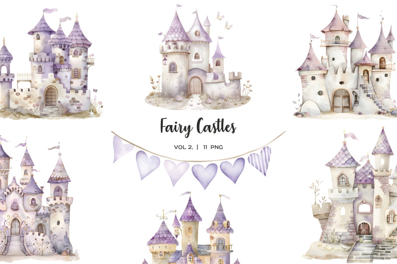watercolor-purple-castles-clipart-fairytale-princess-castles-png