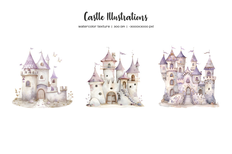 watercolor-purple-castles-clipart-fairytale-princess-castles-png