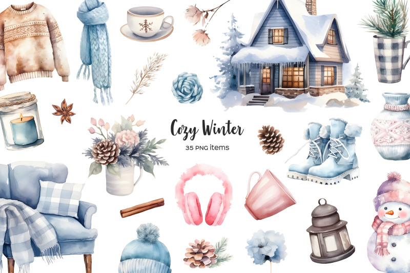 watercolor-winter-clipart-cozy-winter-clip-art