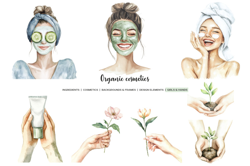 watercolor-organic-cosmetic-clipart-natural-cosmetics-eco-skin-care