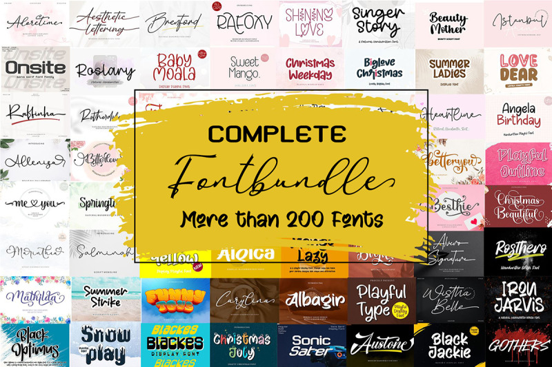 complete-fontbundle