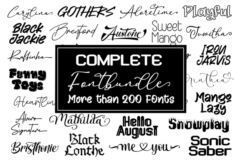 complete-fontbundle