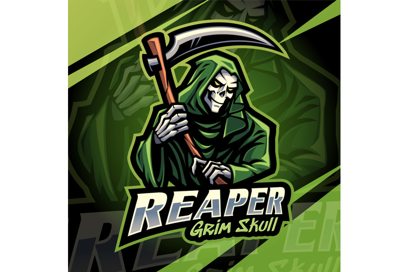 reaper-grimskull-esport-mascot-logo-design