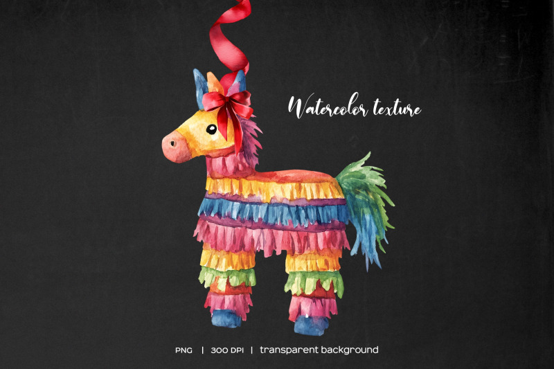 watercolor-colorful-pinata-clipart-mexican-16-pinata-set