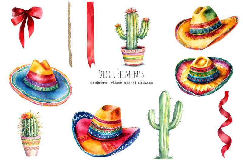 watercolor-digits-pinata-clipart-mexican-colorful-0-9-numbers-pinata