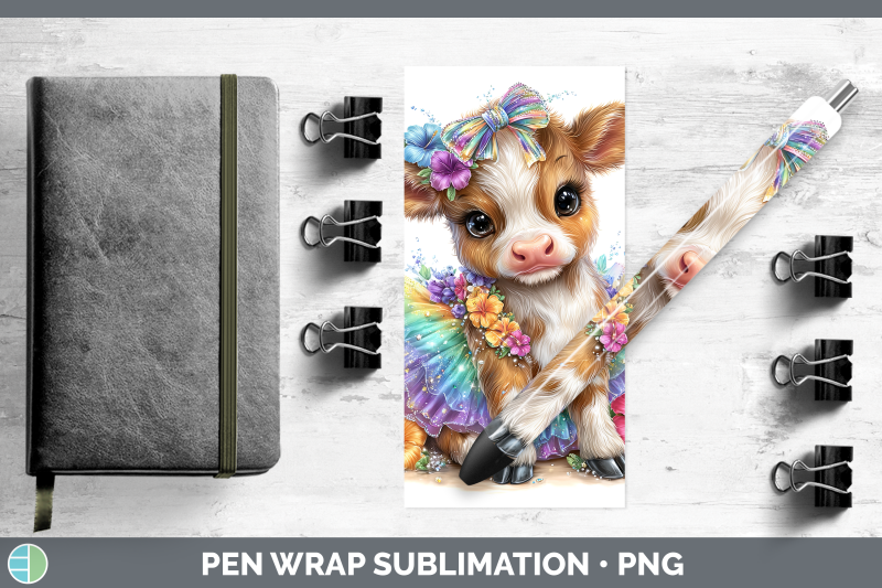 cow-pen-wrap-farm-rainbow-summer-sublimation-pen-designs