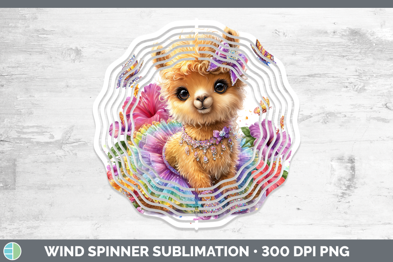 llama-wind-spinner-farm-rainbow-summer-sublimation-spinner-d