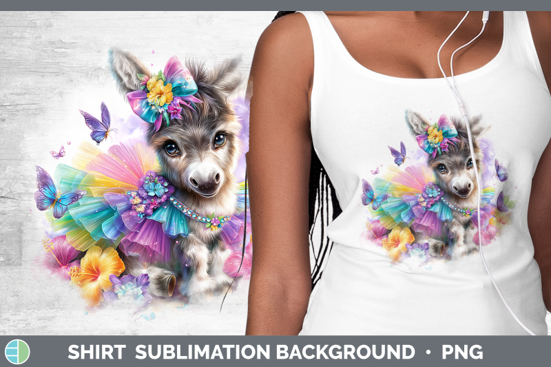 donkey-shirt-farm-rainbow-summer-sublimation-background-desi