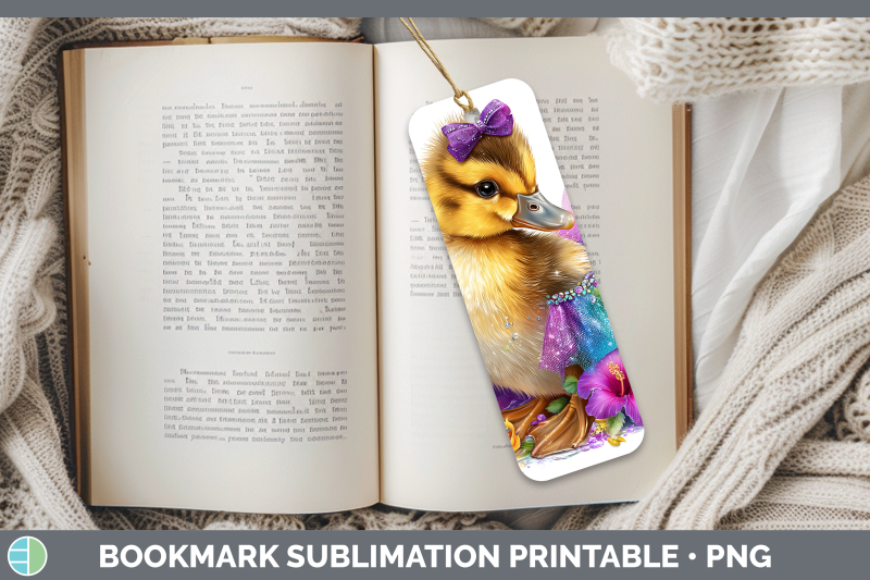 duck-bookmark-farm-rainbow-summer-sublimation-printable-desi