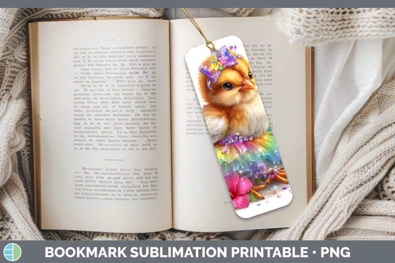 chicken-bookmark-farm-rainbow-summer-sublimation-printable-d