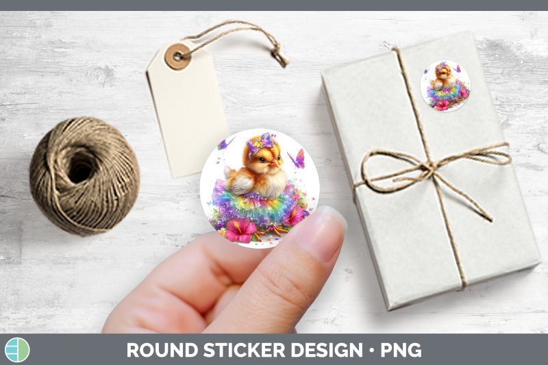 farm-rainbow-summer-chicken-stickers-round-labels-designs