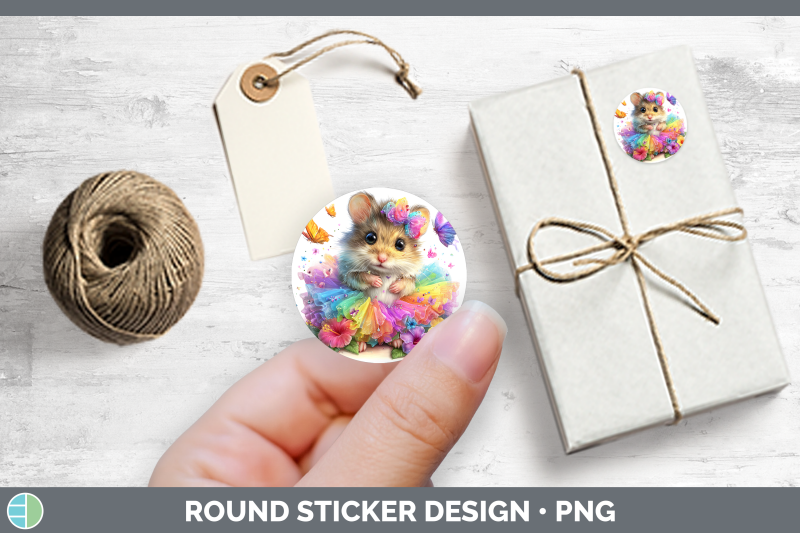 farm-rainbow-summer-mouse-stickers-round-labels-designs