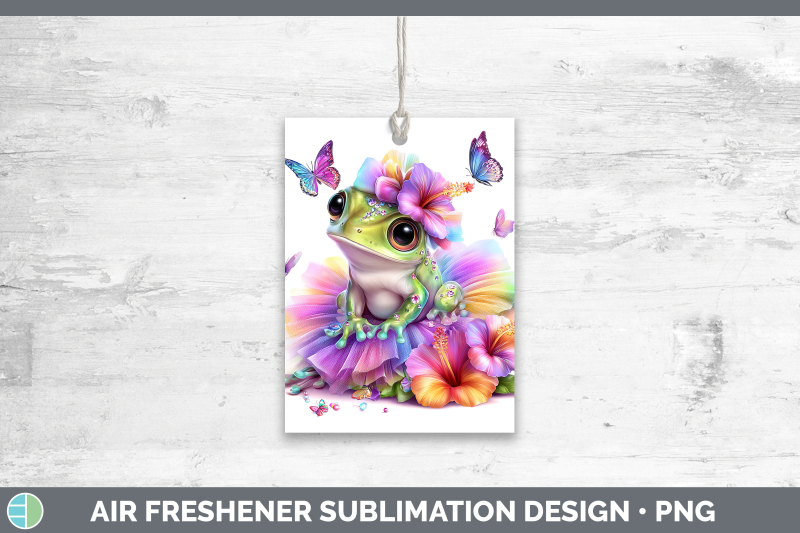 bullfrog-air-freshener-farm-rainbow-summer-sublimation-car-s