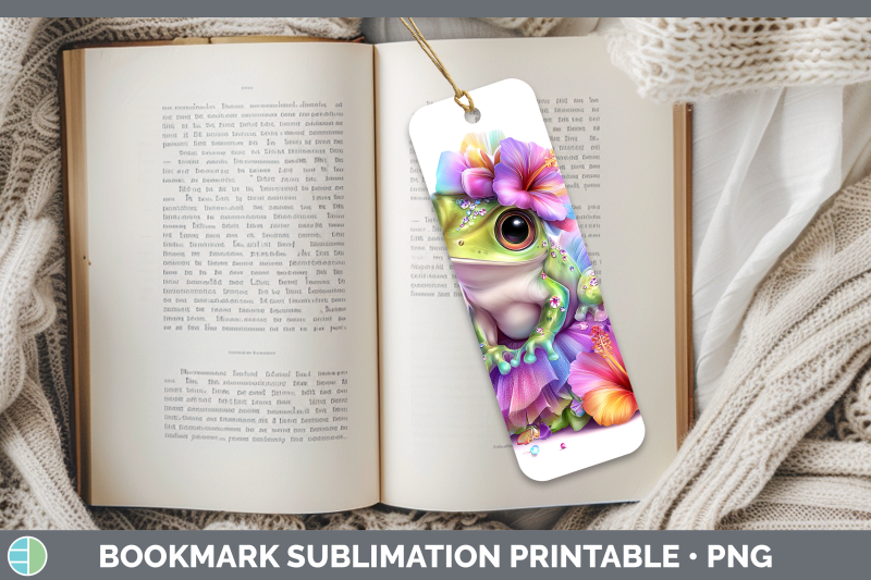 bullfrog-bookmark-farm-rainbow-summer-sublimation-printable