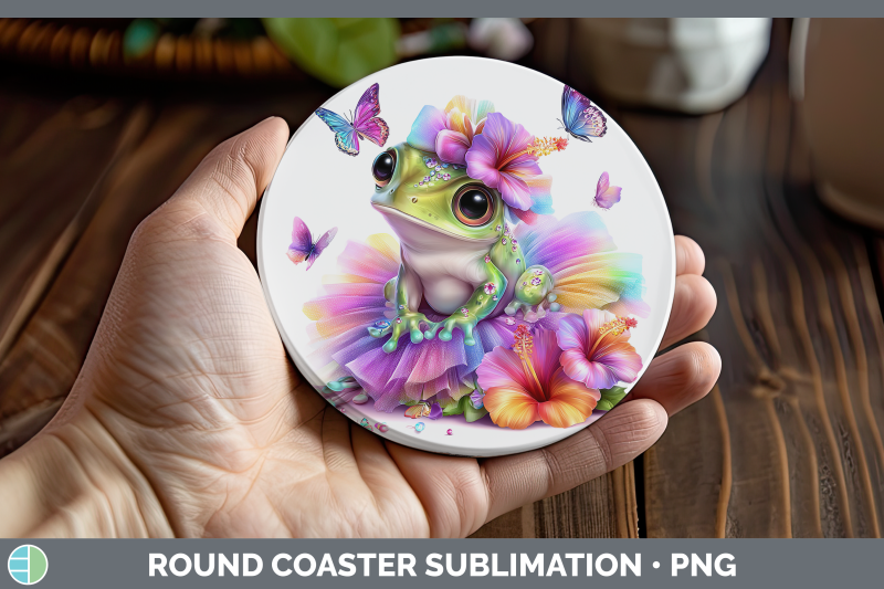 bullfrog-round-coaster-farm-rainbow-summer-sublimation-coast