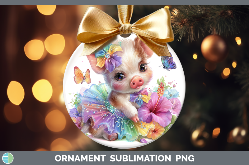 pig-ornament-farm-rainbow-summer-sublimation-bauble-designs
