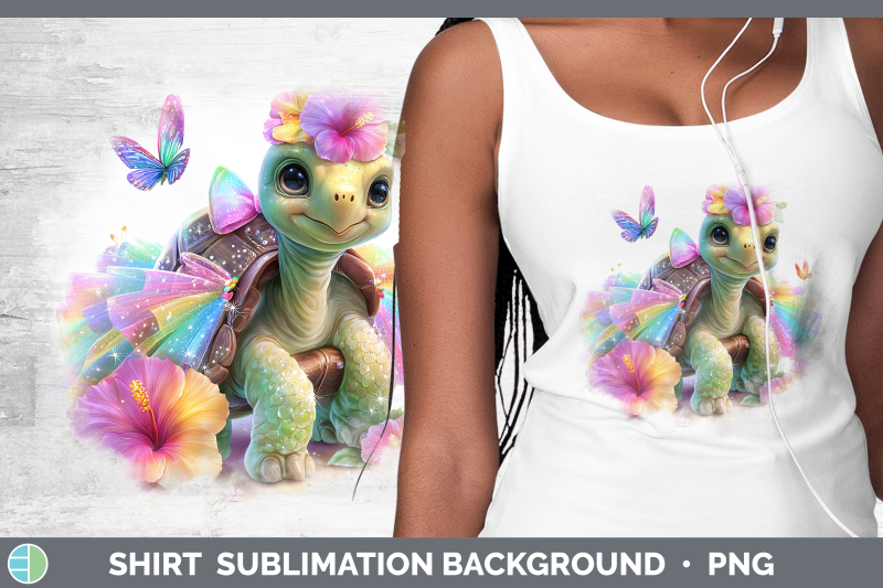 tortoise-shirt-farm-rainbow-summer-sublimation-background-de