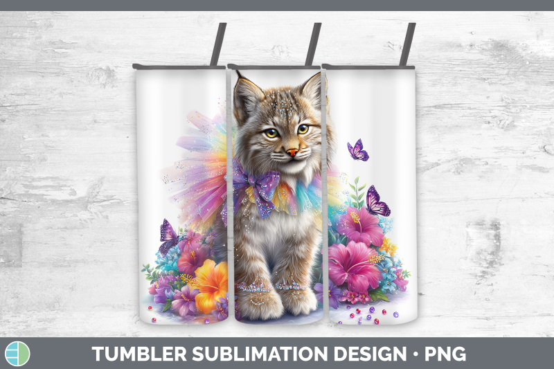 canada-lynx-tumbler-wild-cats-rainbow-summer-sublimation-20