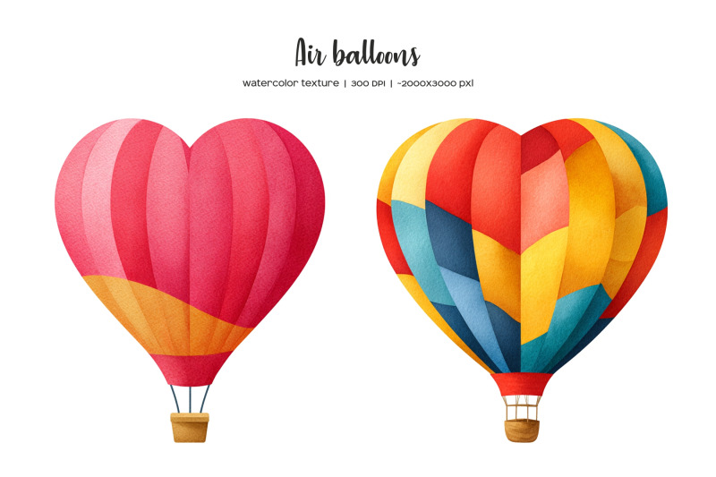 watercolor-heart-air-balloon-clipart-colorful-heart-shape-air-balloon