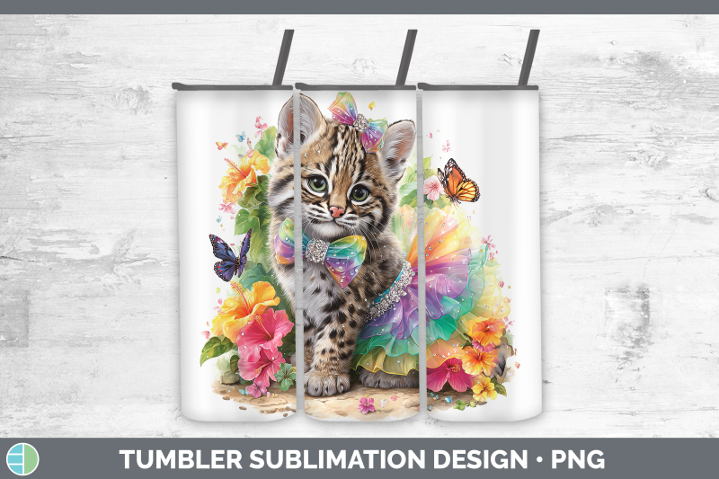 geoffroys-cat-tumbler-wild-cats-rainbow-summer-sublimation-2