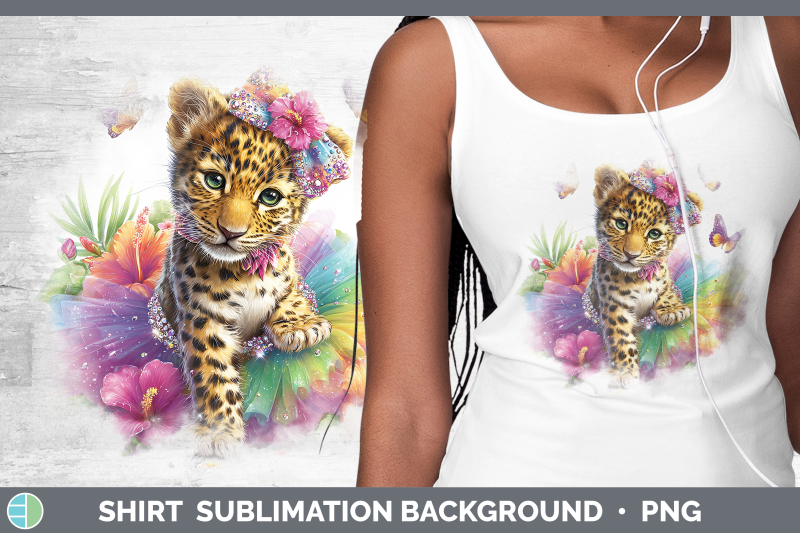 jaguar-shirt-wild-cats-rainbow-summer-sublimation-background