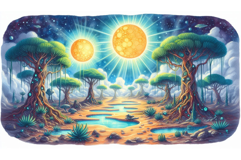 alien-oasis-with-two-suns