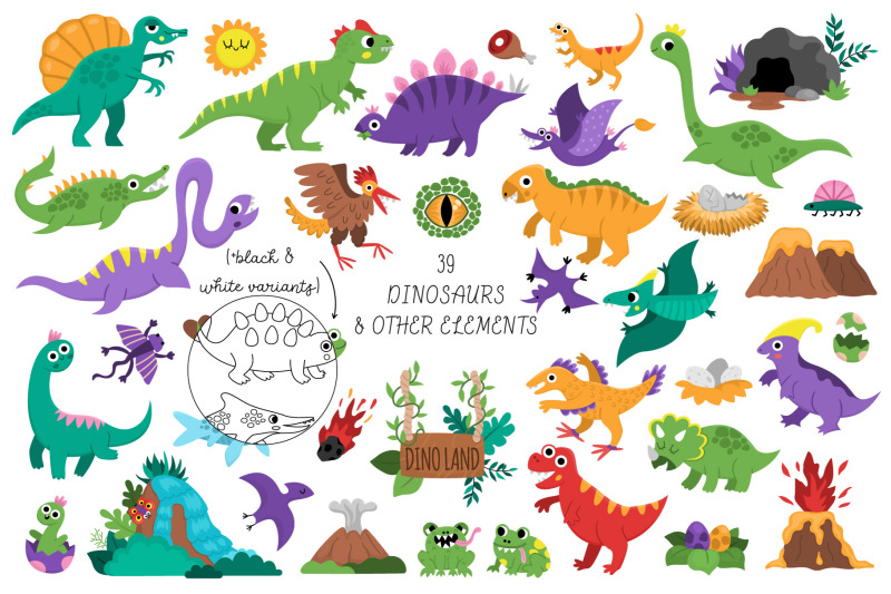 dinosaur-clipart-patterns-and-designs-for-kids