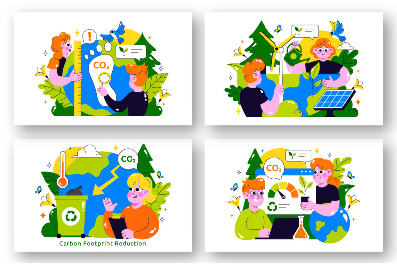 10-carbon-footprint-reduction-illustration