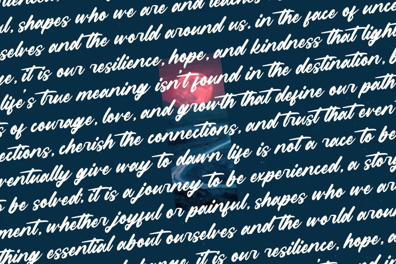 mountain-silent-modern-brush-font