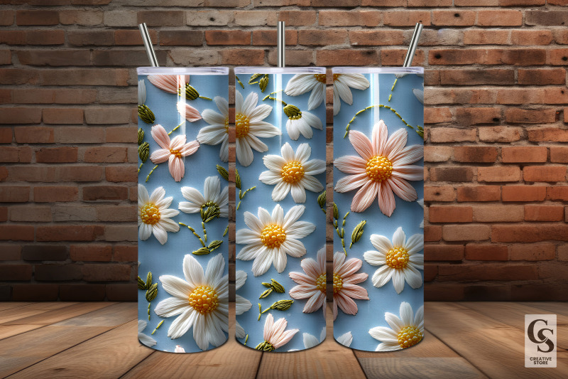 french-daisy-floral-embroidery-seamless-patterns