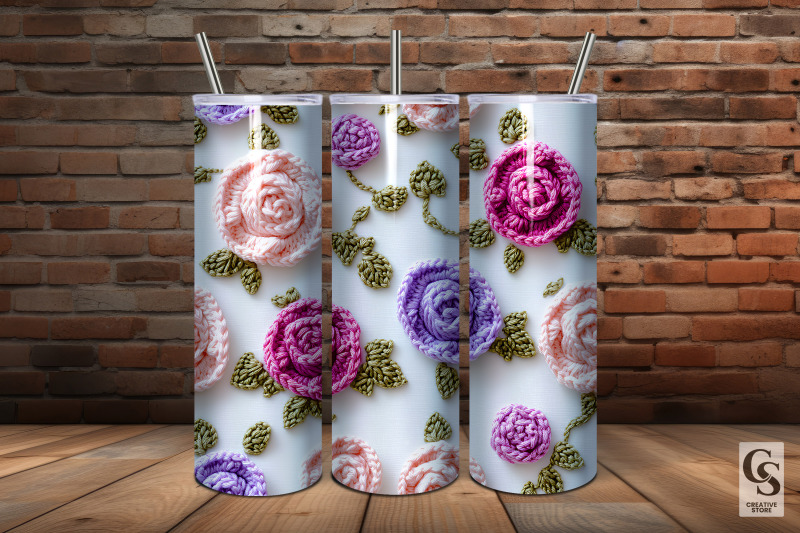 pink-and-purple-crochet-rose-floral-pattern
